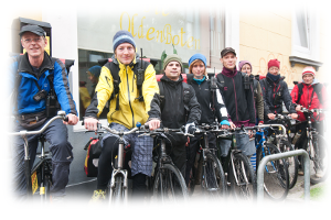 Das Team der Oldenburger Fahrradkuriere freut sich auf Ihren Auftrag.